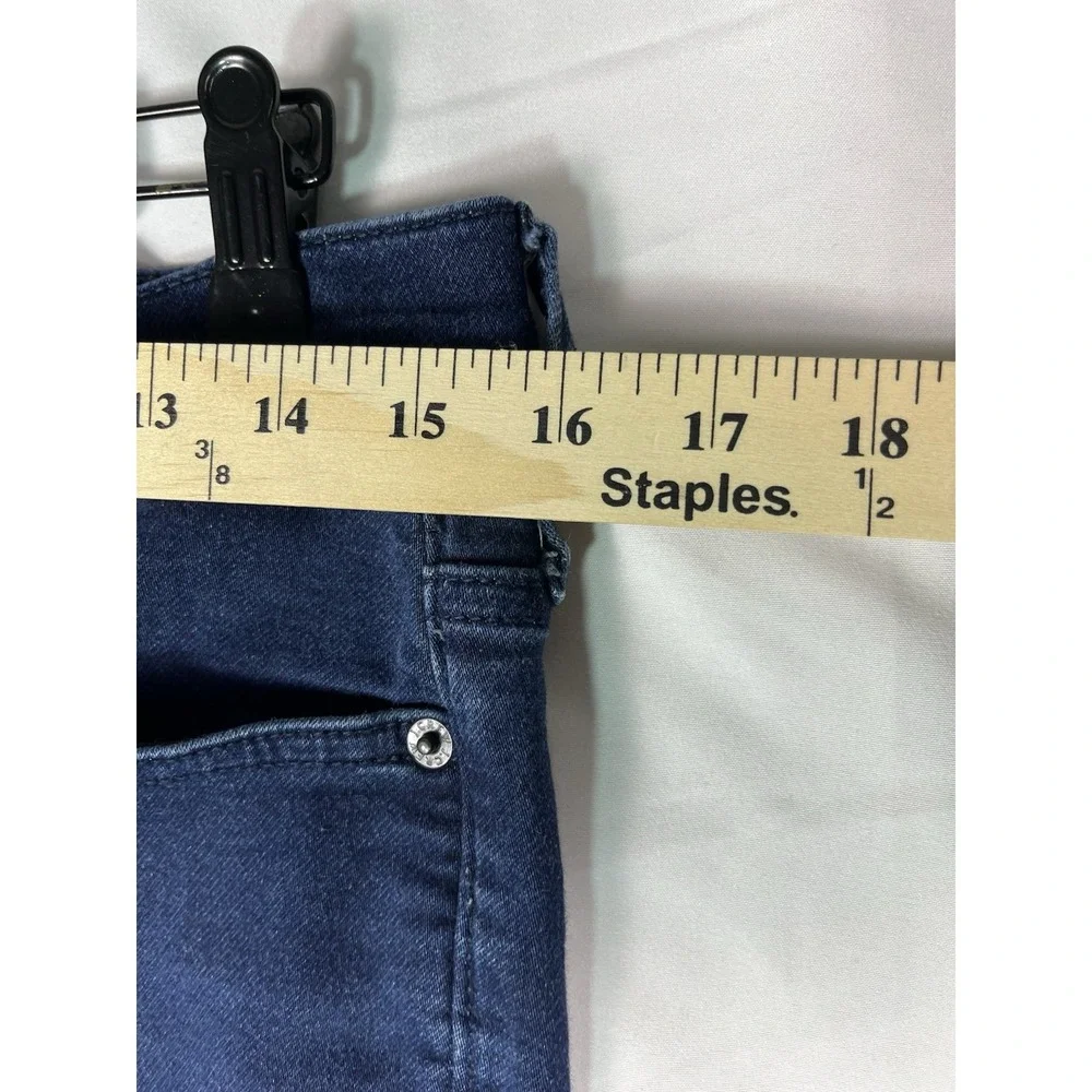 J Crew Mid-Rise Dark Wash Skinny Jeans‎ 9